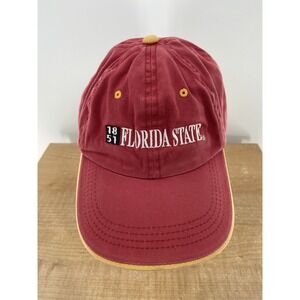 Florida State Hat Adjustable Strapback Men's Garnet Gold NCAA FSU
